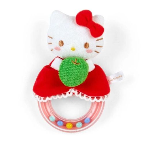 Sanrio Baby Rattle Hello Kitty Plush Toy Sanrio Official NEW from JAPAN