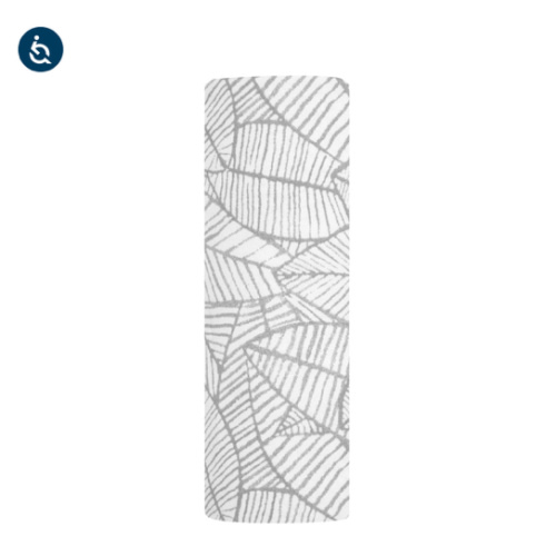 Leaf Print Comfort Knit Baby Swaddle | aden + anais