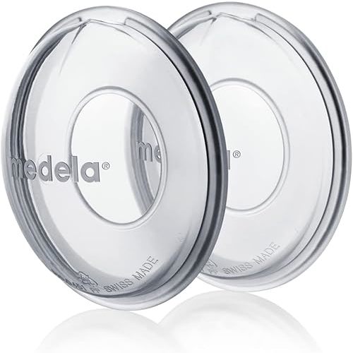 Medela Breast Milk Collection Shells, Collection Cups for Nursing and Breastfeeding Designed to Catch Excess Breastmilk, 2-Ct