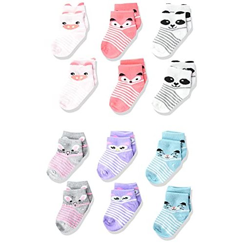 Cherokee Baby Girls' 12 Pack Shorty Socks