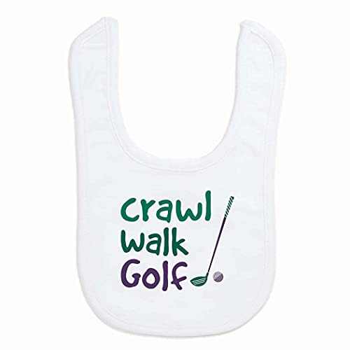 ChalkTalkSPORTS Golf Baby & Infant Bibs | Soft Microfiber Golfing Baby Bibs