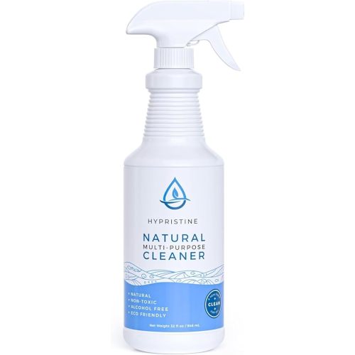 PURE Hypochlorous Acid Spray, Multi-Purpose Cleaner, Superior Shelf Life, 0% Bleach, 0% Alcohol, Food Contact Safe, Eliminate Non-Living Allergens, Remove Pet Odor, Clean Any Surface