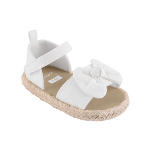 Baby Casual Espadrille Sandal - White - Carter's | Carter's