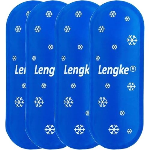 TSA Approved Ice Packs 4 pcs, Upgraded Reusable Ice Packs for Insulin Cooler Travel Case