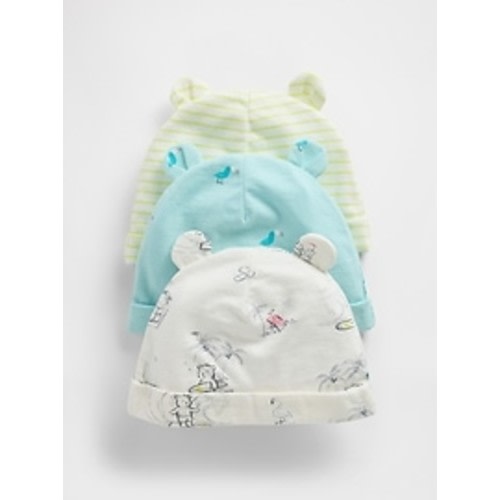 Baby First Favorites Organic Cotton Beanie (3-Pack) | Gap