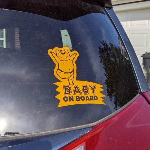 Baby on Board: Baby Finn Decal
