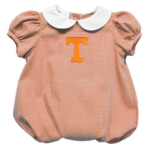 Girls Infant Vive La Fete  Tennessee Orange Tennessee Volunteers Puffy Bubble Dress