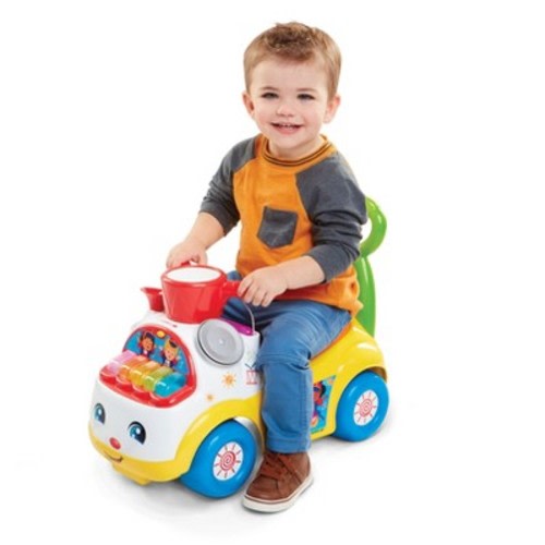 Fisher-Price Little People Music Parade Ride-On, Color: Yellow