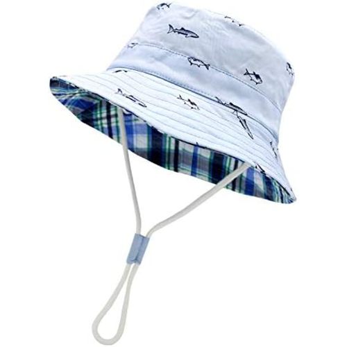 Sarfel Baby Sun Hat Toddler Summer Hats UPF 50+ Baby Bucket Hat Kids Beach Hats for Baby Boys