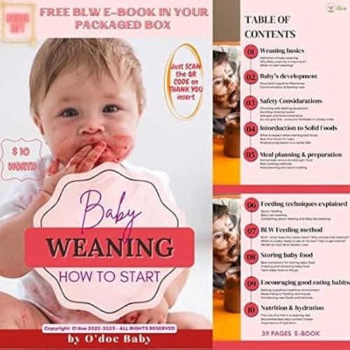 O'doe 17-Piece BPA-Free Silicone Baby Feeding Set | Thick & Soft Suction Plates, Baby Bowls, Wooden Fork & Spoon, and More | Make Mealtime Fun and Easy for Your Little One (Yellow, V2) - V2: Nurture Pack [17 Pieces]