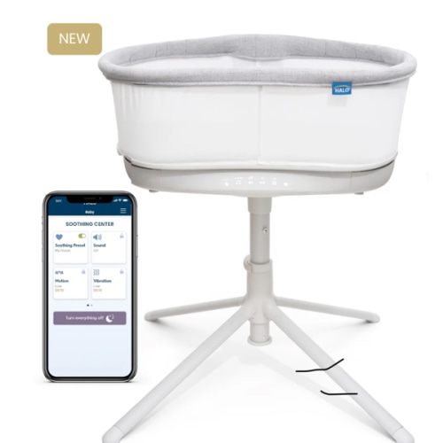 HALO BassiNest® Connected Swivel Sleeper 3.0 Smart Bassinet
