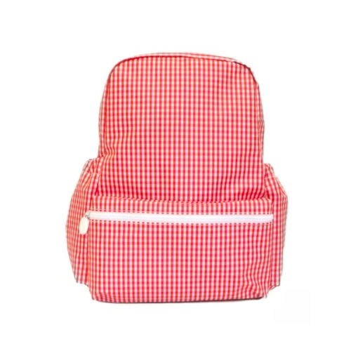 TRVL Backpacker -- Gingham Red