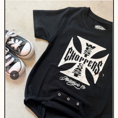 WCC Motorcycle Co Baby Romper