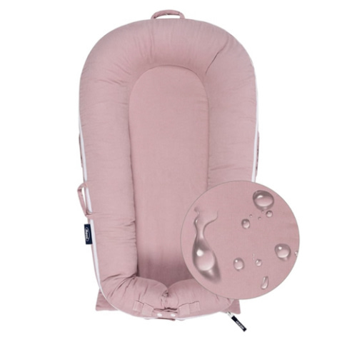 Waterproof Corduroy Lounger Cover for Dockatot Deluxe+ Docks | MEXXI Breathable Cotton Baby Lounger Extra Cover | Hypoallergenic Baby Nest Replacement Cover (Cover Only) (Flamingo)