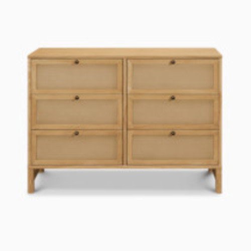 daVinci Margot 6-Drawer Dresser - Honey