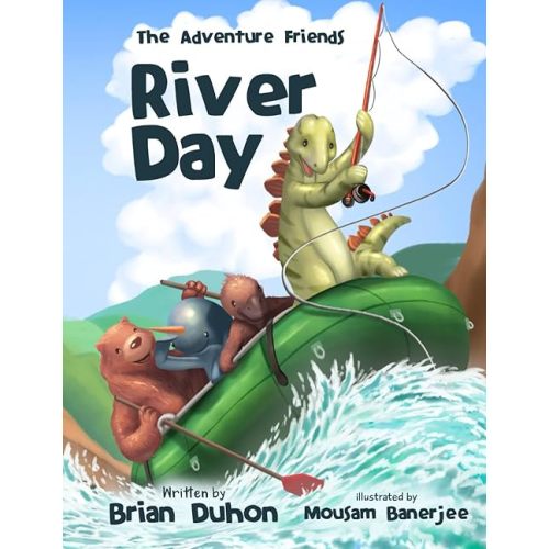 The Adventure Friends: River Day Paperback – June 17, 2024