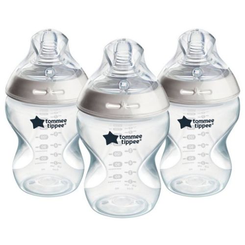 Tommee Tippee Natural Start Slow-flow Breast-like Nipple Anti-colic Baby Bottle - 9oz/3pk