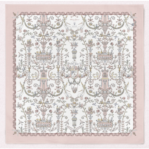 Carré - Toile de Jouy Pink – Atelier Choux & Caitlin Wilson