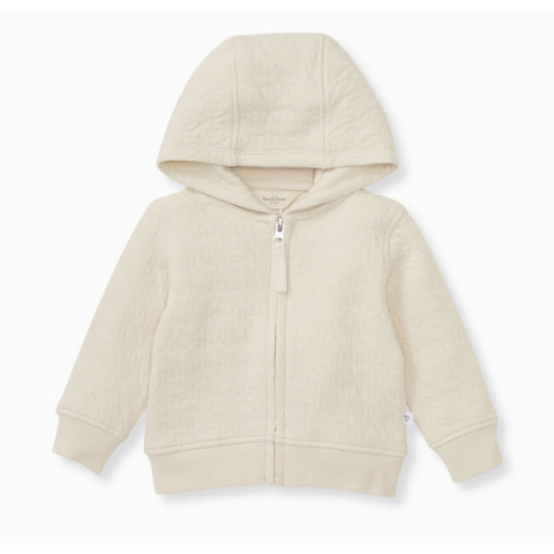 Organic Cotton Quilted Bee Baby Jacket - Oat – Burt's Bees Baby