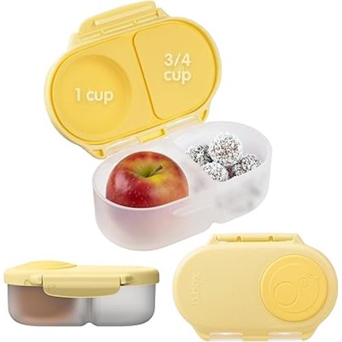 b.box Snack Box, Snack Containers for Kids, Kids Lunch Box, Toddler Snacks