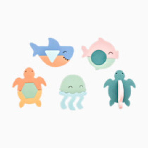 Copper Pearl 5-Piece Bath Toy Set - Oceana