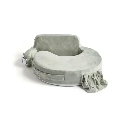 My Brest Friend Super Deluxe Feeding Pillow Sage Green | Baby Bunting AU