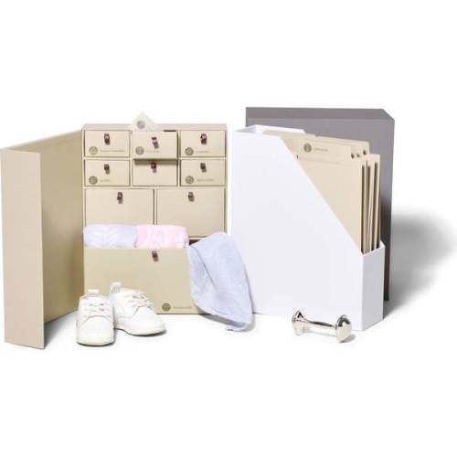 The Library Baby Keepsake Box, Slate - Savor Accents | Maisonette
