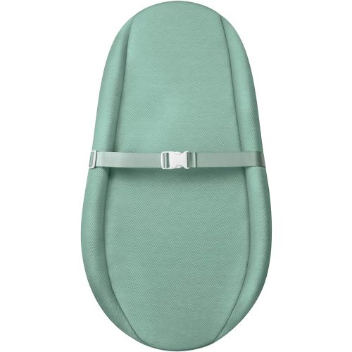 Blissful Diary Baby Changing Pad with Waterproof Lining Foam, Includes a Soft & Washable Cover, Contoured Changing Table Pads for Dresser Top with Non-Slip Bottom, 32”×16” (Green, Avocado)