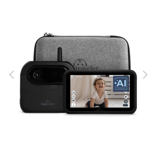 Tiny Traveler AI 1080P Baby Monitor Portable Charger + Travel Kit