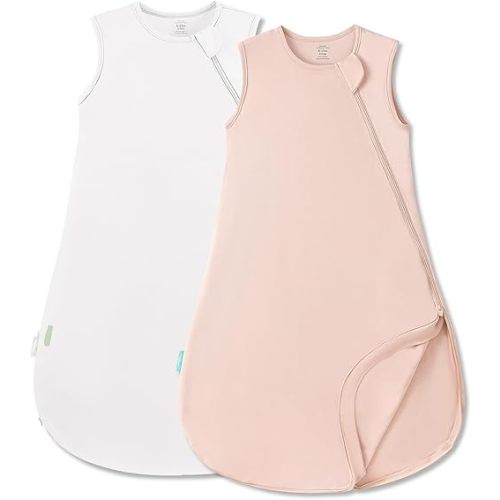 Supersoft Sleep Sack 0.5 TOG, Premium Bamboo Viscose Sleeping Bag Thin Baby Wearable Blanket 2-Way Zipper Sleep Sack