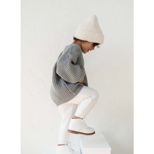 ‘Storm Gray’ Chunky Knit Sweater