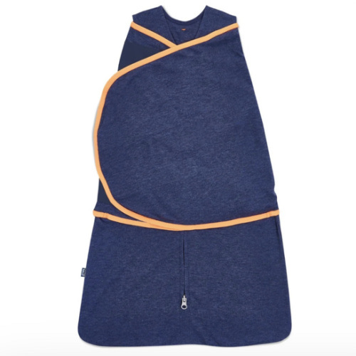 Navy Temperature Regulating Baby Swaddle - Newborn | HALO