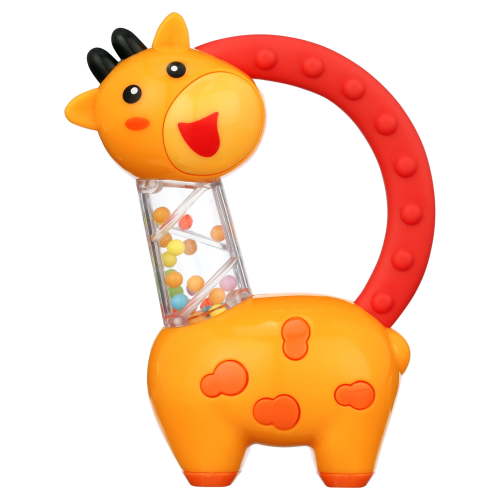 Smart Steps Jerry Giraffe Rattle and Teether, 1 Piece Set, 3 Months and Up