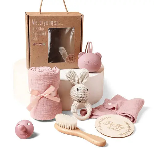 IEATFO Baby Gift Set for Newborn New Baby Gift Set - Newborn Baby Essentials Baby Bath Set with Baby Blanket Baby Rattle - New Born Baby Girls Gift & Baby Boy Gifts for Baby Shower : Amazon.com.au: Baby