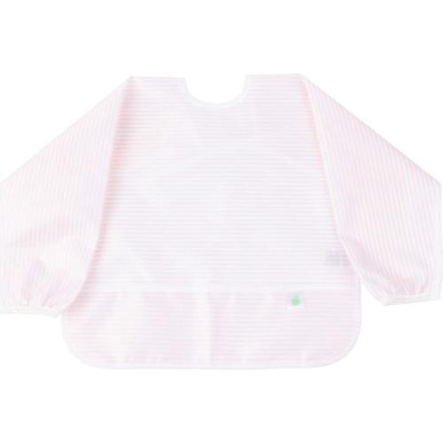 The Cover Everything Bib in Pink Stripe