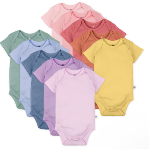 10-Pack Organic Cotton Short Sleeve Bodysuits | Honest Baby Clothing