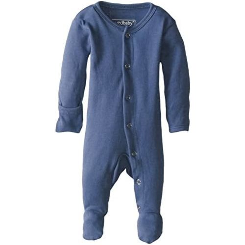 L'ovedbaby baby-girls Organic Baby Snap Footie