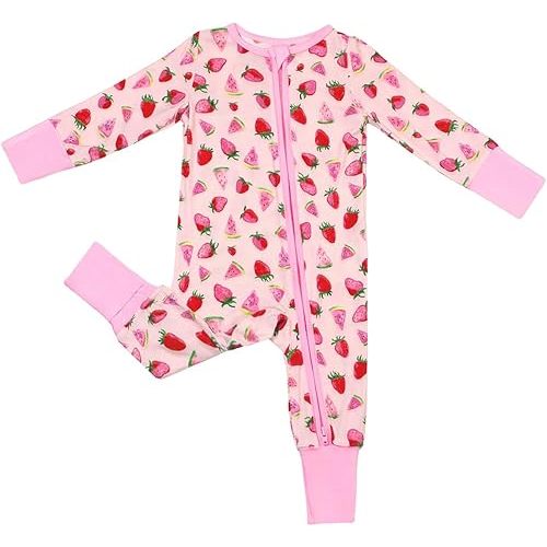 Haloumoning Baby Girl Clothes Zipper Long Sleeve Romper Jumpsuit One Piece Outfits Footies