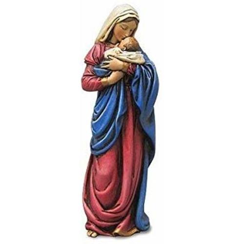 Religious Gifts Mary Mothers Kiss Figurine Statue Baby Jesus Catholic Christian Religious Gift