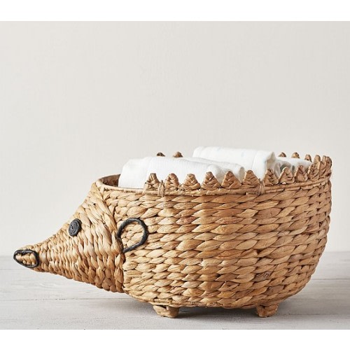 Shaped Hedgehog Diaper Caddy | Nursery Storage | Pottery Barn Kids