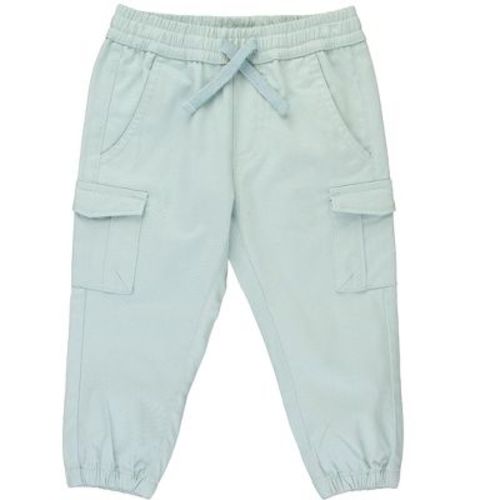 Ruggedbutts Baby Boys Slim Cargo Joggers - Cloud Blue, 12-18m