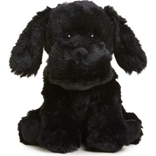 Black Lab Plush Toy
