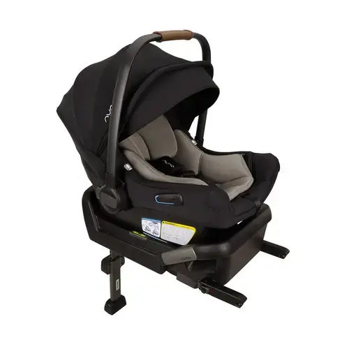 Nuna Pipa Aire Infant Car Seat & Base Color: Caviar