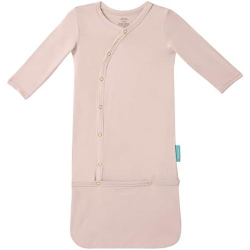 Supersoft Baby Sleeper Gowns, Premium Bamboo Viscose Infant Nightgown Sleepers Preemie Newborn Snap Bundler