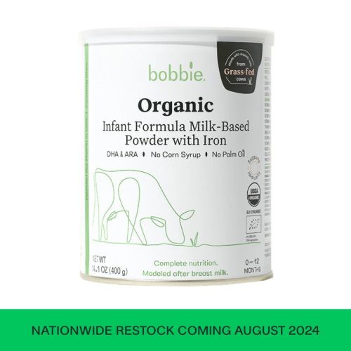Bobbie Baby Organic Powder Infant Formula, 14oz