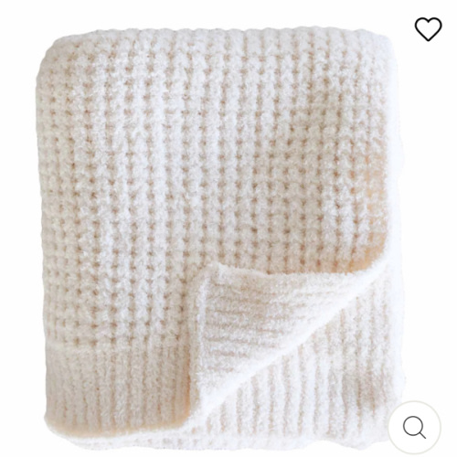 CuddleLane™ Luxe Waffle Baby Blanket | Solids