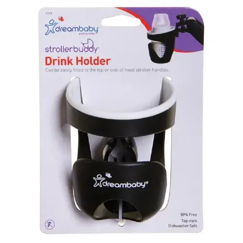 Dreambaby Drink Holder Black/White | Baby Bunting AU