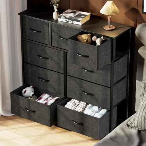 Sweet Furniture Dresser with 9 Drawers, Fabric Storage Tower - TikTok Shop