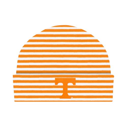 Creative Knitwear College Baby Striped Knit Cap - Team Logo, Multiple Colors for Baby Boys & Girls, (0-3 Months)