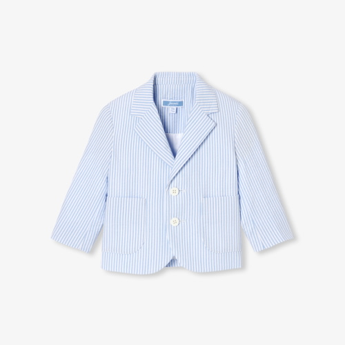 Baby unisex seersucker jacket